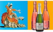 COLIS TRÉSORS D'ÉTÉ : 3 bouteilles Cuvée Centenaire Brut + 3 bouteilles Cuvée Rosée Brut + Mini BISCUITS Roses CADEAUX