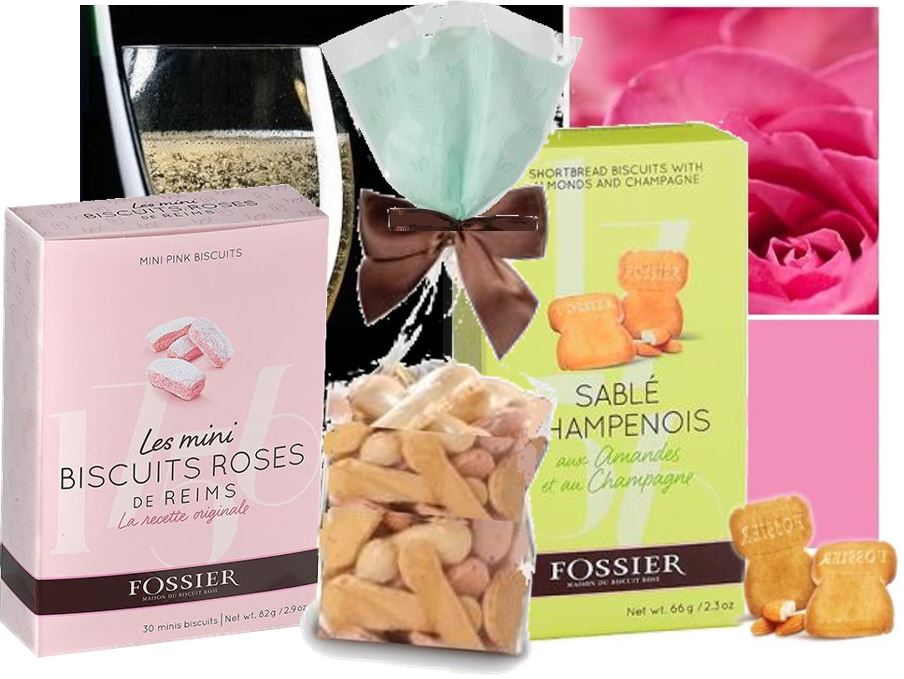 AU CHOIX EN CADEAU RAPIDITÉ NOËL: Sablés ou Croquignoles ou Biscuits roses !